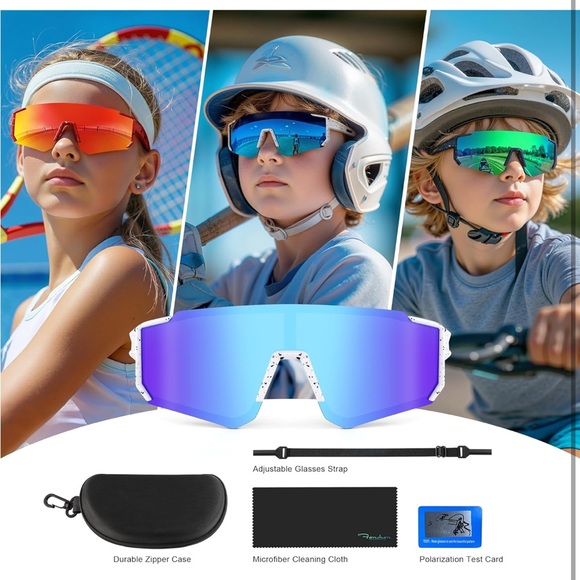 Kids baseball Sunglasses NWT - Picture 6 of 11